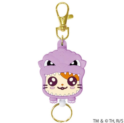 Godzilla Ham-kun (PU) Key Reel TOHO Godzilla Store Japanese Character Monster-image