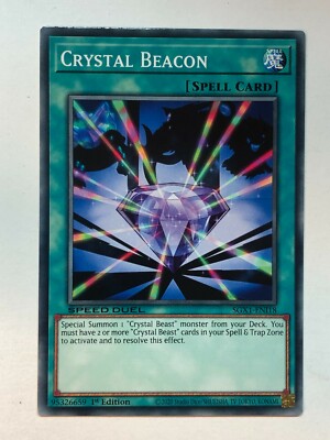 Yu-Gi-Oh! Speed Duel GX: Duel Academy Crystal Beacon SGX1-ENI18 NM/M-image
