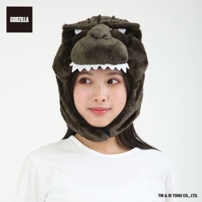 Godzilla Costume Hat Plush From JAPAN #MC892-image
