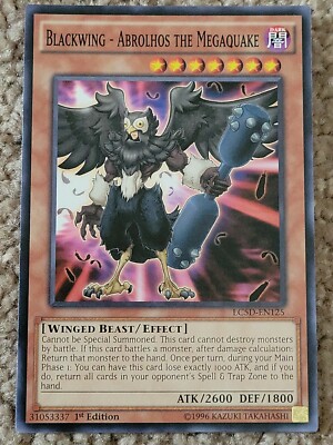 Blackwing - Abrolhos the Megaquake - LC5D-EN125 - Common - 1st Edition NM-image