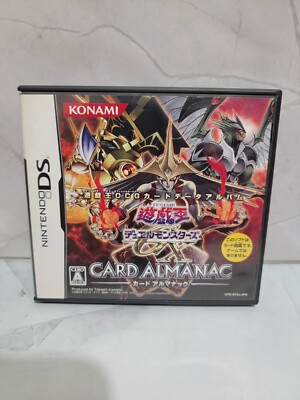 Yu-Gi-Oh GX Card Almanac CIB Nintendo DS Japanese Region Free-image