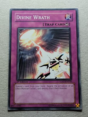 Divine Wrath - 5DS1-EN038 - 1st Edition - Yu-Gi-Oh-LP -image