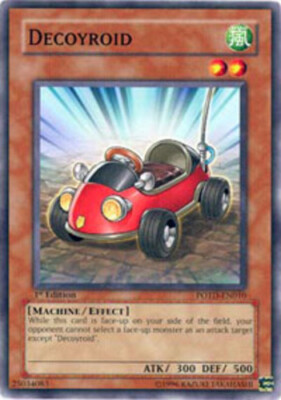 Decoyroid - POTD-EN010 - Common - Unlimited Edition NM YuGiOh!  Booster Set Card-image