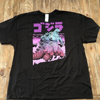 Spencer's Godzilla Gradient T-Shirt XXL Black-image