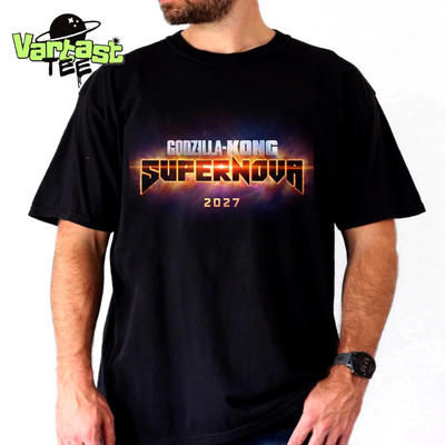 Godzilla X Kong Supernova Logo Movie March 26Th 2027 Unisex T-Shirt-image