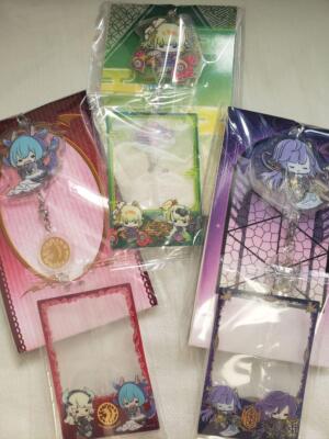 Yugioh Quarter Century Trinity Box Acrylic Keychain & Clear Card Set Japanese-image