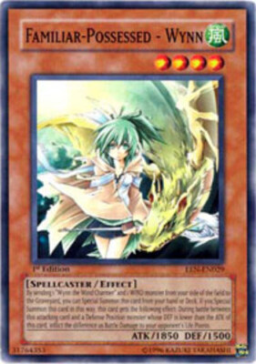 Familiar-Possessed - Wynn - EEN-EN029 - Common - 1st Edition PL/MP YuGiOh!  Boos-image