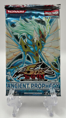 (701017) YUGIOH ANCIENT PROPHECY 5D's 1st Edition Sealed BOOSTER PACK-image