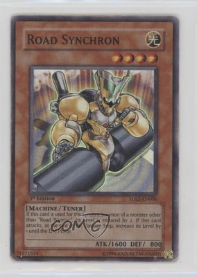 2009 Yu-Gi-Oh! 5D's 2 Starter Deck 1st Edition Road Synchron #5DS2-EN006 12kb-image