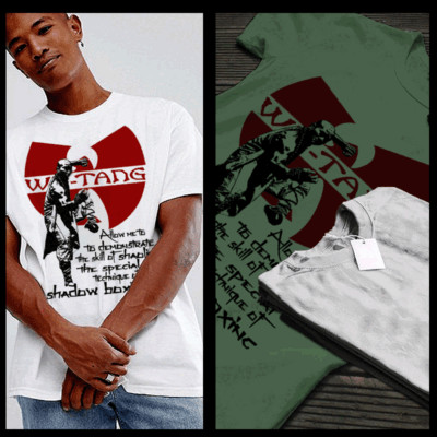 Kung Fu t-shirt retro shaolin karate martial arts buddha monk fist tee S-2XL-image