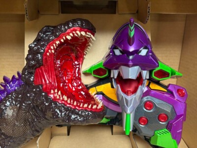 [Not sold in store] Godzilla vs. Evangelion Goods Pachinko Figure 2set-image
