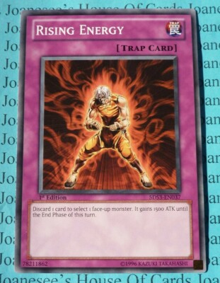 Rising Energy 5DS3-EN037 Yu-Gi-Oh Card 1st Edition New-image