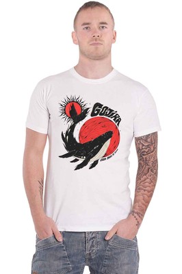 Gojira T Shirt Whale Band Logo new Official Mens White-image