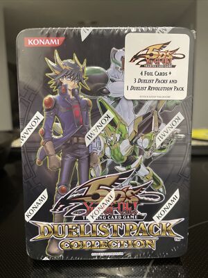 2011 YuGiOh! 5D’s Duelist Pack Collection Tin Yusei Fudo (Black)-image