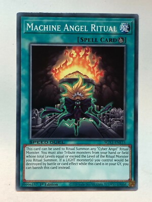 Yu-Gi-Oh! Speed Duel GX: Duel Academy Machine Angel Ritual SGX1-ENE15 NM/M-image
