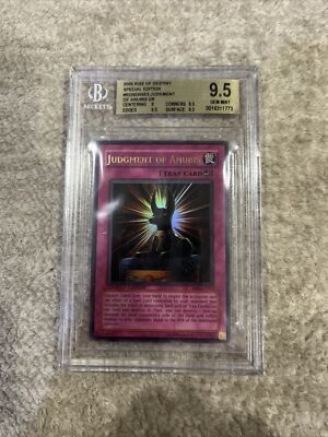 YUGIOH! BGS 9.5 2005 Judgment of Anubis RDS-ENSE3 Ultra Rare-image