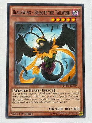 Yu-Gi-Oh Blackwing - Brisote the Tailwind LC5D-EN127 Common 1st Edition NM-image