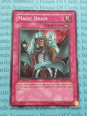 Magic Drain 5DS2-EN035 Yu-Gi-Oh Card 1st Edition New-image