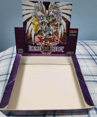 *EMPTY* Yu-Gi-Oh! GX Elemental Energy 1st Edition Booster Hobby Box 103375-image