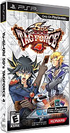 Yu-Gi-Oh 5D's Tag Force 4 (Sony PSP, 2009) NEW WITH CARDS FREE SHIP USA ONLY-image