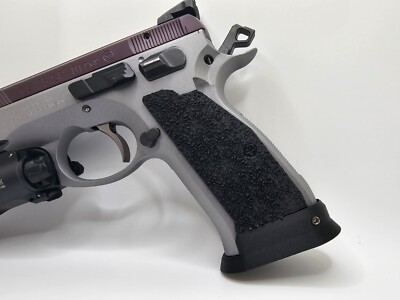 Magwell & Short Grip Panels for SP01 - Stipple-image