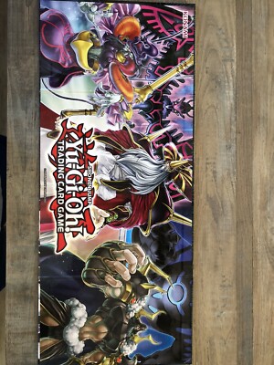Yu-Gi-Oh! Legendary Collection 5DS Game Board Playmat Hard Folding Mat Yusei-image