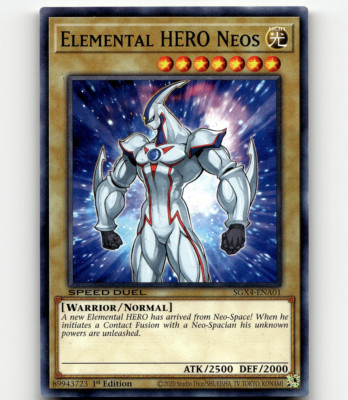 Yugioh Elemental HERO Neos - Speed Duel GX: Midterm Destruction-image