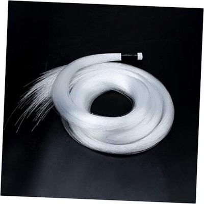 PMMA Plastic Fiber Optic Cable Strands 0.75mm 3Meter 450pcs*0.03in*9.8ft-image