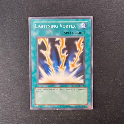 Yu-Gi-Oh! | Lightning Vortex [5DS1-EN027] Common Lightly Played Unlimited-image