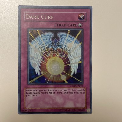 Yu-Gi-Oh Dark Cure Super Rare GX05-EN002 Unlimited LP-image