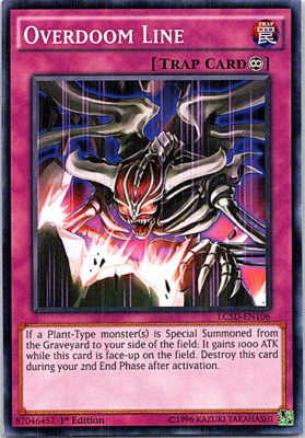 Overdoom Line LC5D-EN106 Yu-Gi-Oh! Light Play 1st Edition-image