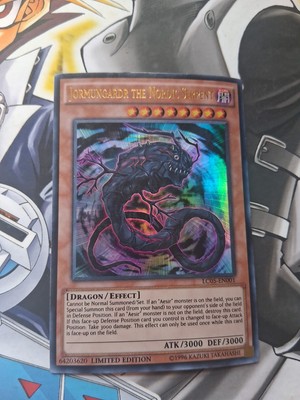 Yugioh! LP Jormungardr the Nordic Serpent - LC05-EN001 - Ultra Rare - Limited Ed-image