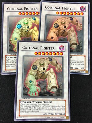 YUGIOH COLOSSAL FIGHTER 5DS1-EN043 1ST SUPER X3 (MP)-image