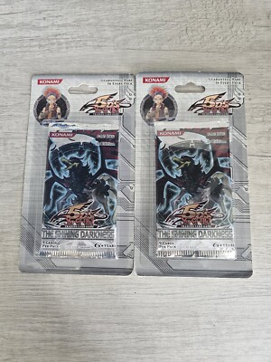 2x Yu-gi-oh 5D'S The Shining Darkness 1st Edition Blister Packs Sealed-image