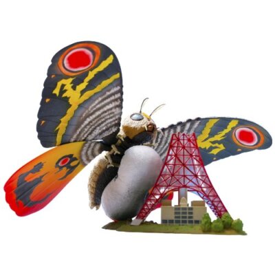 SCI-FI Revoltech 012 Mothra non-scale ABS & PVC painted action figure [pa...-image