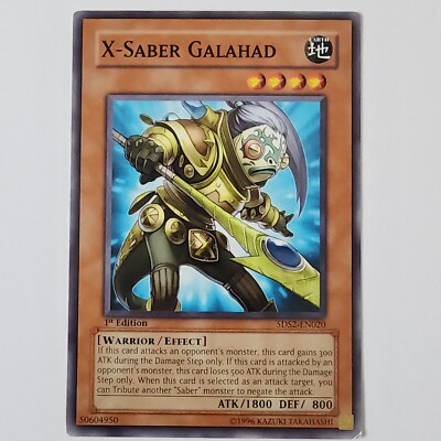 X-Saber Galahad - 5DS2-EN020 - MP/HP - Common - 1st ed  - Yugioh-image