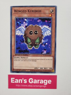 YuGiOh Winged Kuriboh 1st Edition SGX2-ENA06 Speed Duel GX Midterm Paradox - MN-image