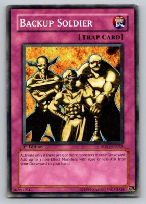Backup Soldier 5DS1-EN035 1st Edition-image