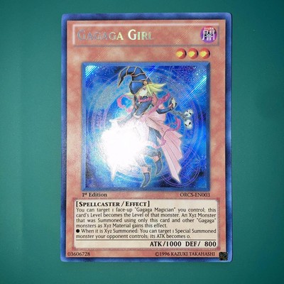 Gagaga Girl ORCS-EN003 Secret Rare 1st Edition Yu-Gi-Oh! Card-image