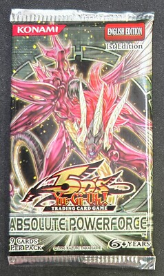 Yu-Gi-Oh! 5D's Absolute Powerforce 1st Edition Sealed Booster Pack-image