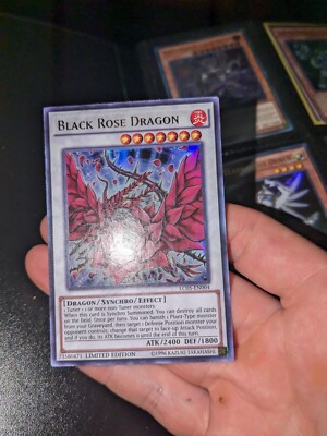 Yu-Gi-Oh! TCG Black Rose Dragon Legendary Collection 5D's LC05-EN004 Limited...-image