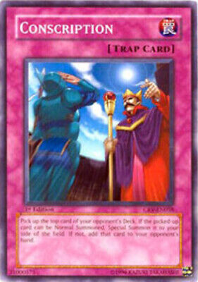 Conscription - CRV-EN058 - Common - Unlimited Edition LP YuGiOh!  Booster Set Ca-image