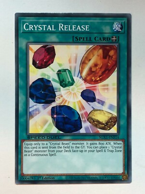 Yu-Gi-Oh! Speed Duel GX: Duel Academy Crystal Release SGX1-ENF14 NM/M-image