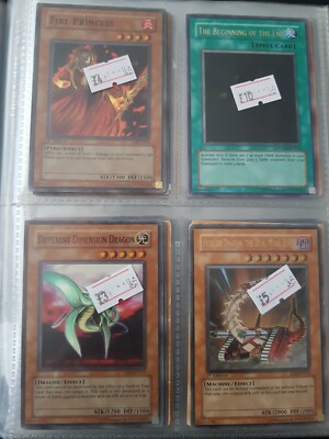 Selection of Yugioh cards (various conditions, check description)-image