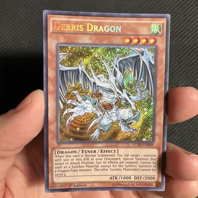 Debris Dragon LC5D-EN009 Secret Rare 1st Edition Legendary Collection 5 Yugioh-image