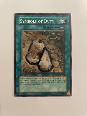 Yu-Gi-Oh! TCG Symbols of Duty Yu-Gi-Oh! 5D's 5DS1-EN030 1st Edition Common-image