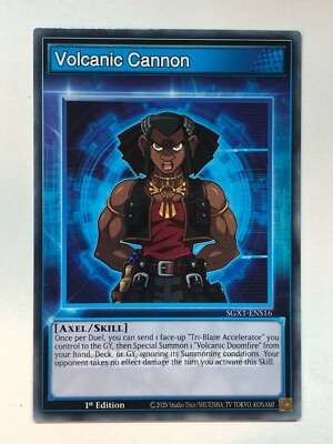 Yu-Gi-Oh! Speed Duel GX: Duel Academy Volcanic Cannon SGX1-ENS16 NM/M-image