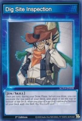 Dig Site Inspection - SGX4-ENS08 - Common - 1st Edition - Near Mint-image