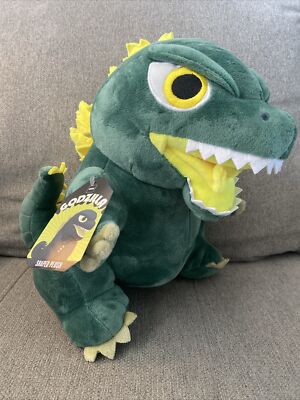 Godzilla Shaped Plush - Green & Yellow TOHO Surreal Entertainement 10