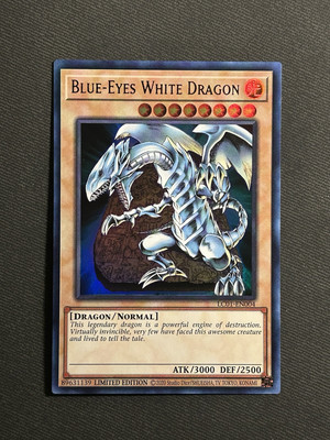 Blue-Eyes White Dragon LC01-EN004 Yu-Gi-Oh Legendary Collection 1 Limited...-image